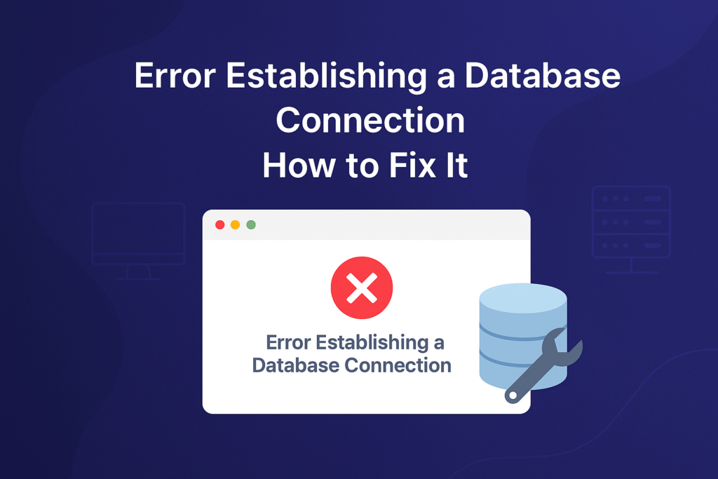 WordPress Database error